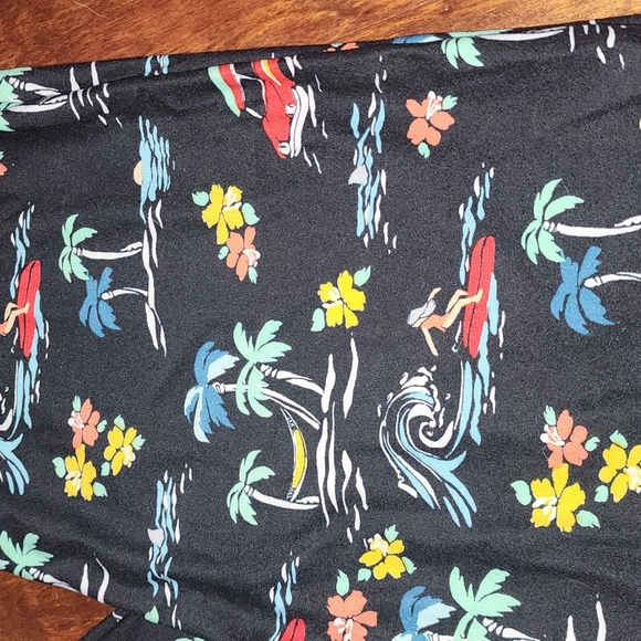 LLR TC Beach surfing waves leggings - Picture 2 of 4